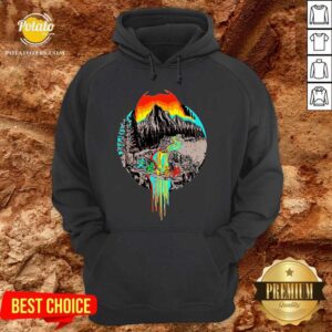 Alternative view of Nice Volcanoes Overflowing Dancing Bear Grateful Dead Shirt
