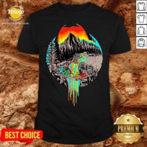 Nice Volcanoes Overflowing Dancing Bear Grateful Dead Shirt