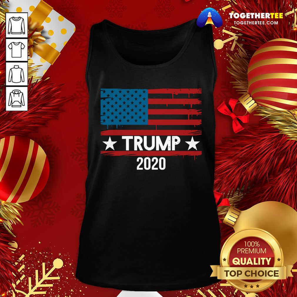 Official Trump 2020 American Flag Election Shirt - Image 3