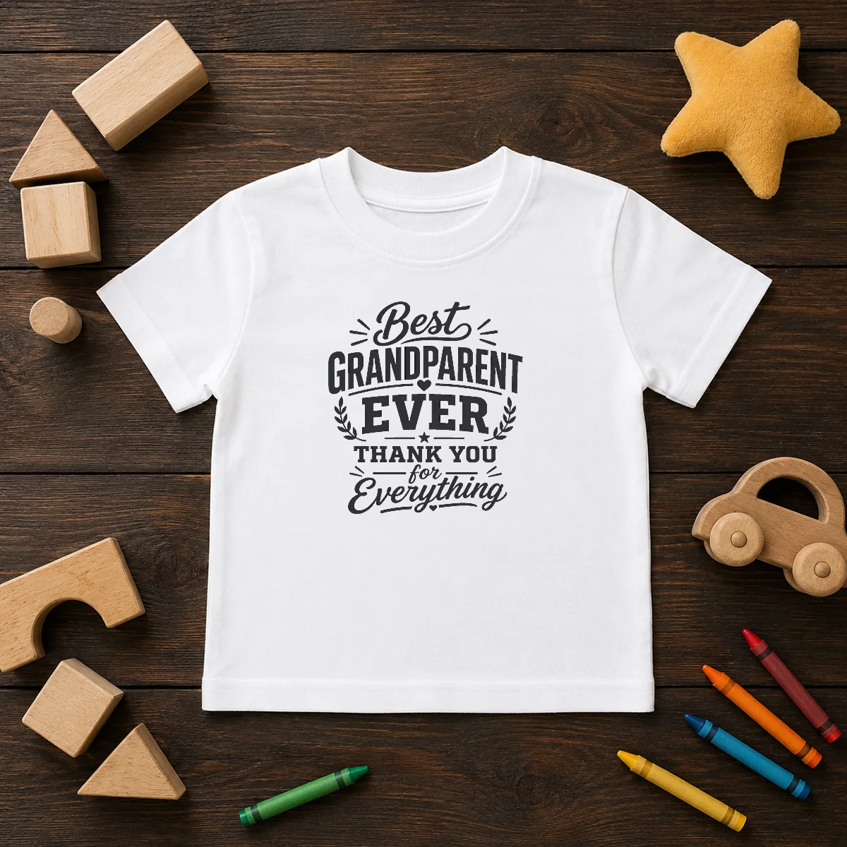 Original Grandparents Day Thank You Gift Line Art Shirt - Image 9