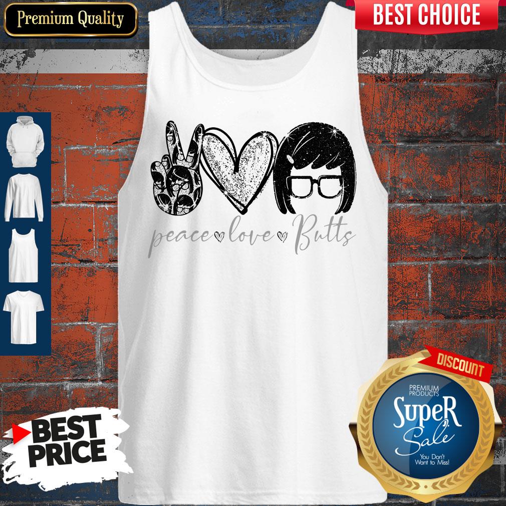 Premium Peace Love Butts Shirt - Image 3