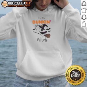 Alternative view of Top Dukin Donuts X Snoopy I'm The Witch Halloween T-Shirt