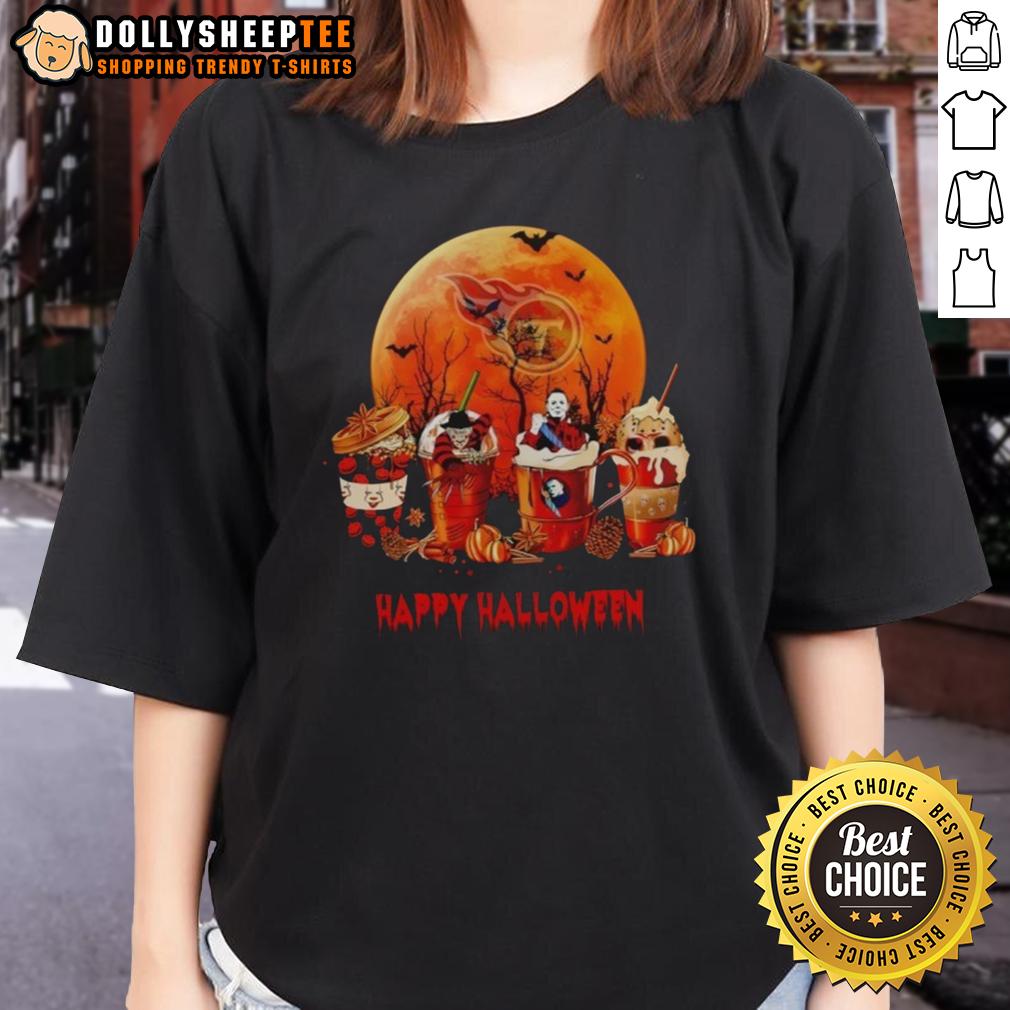 Nice Tennessee Titans Halloween Coffee T-Shirt - Image 3