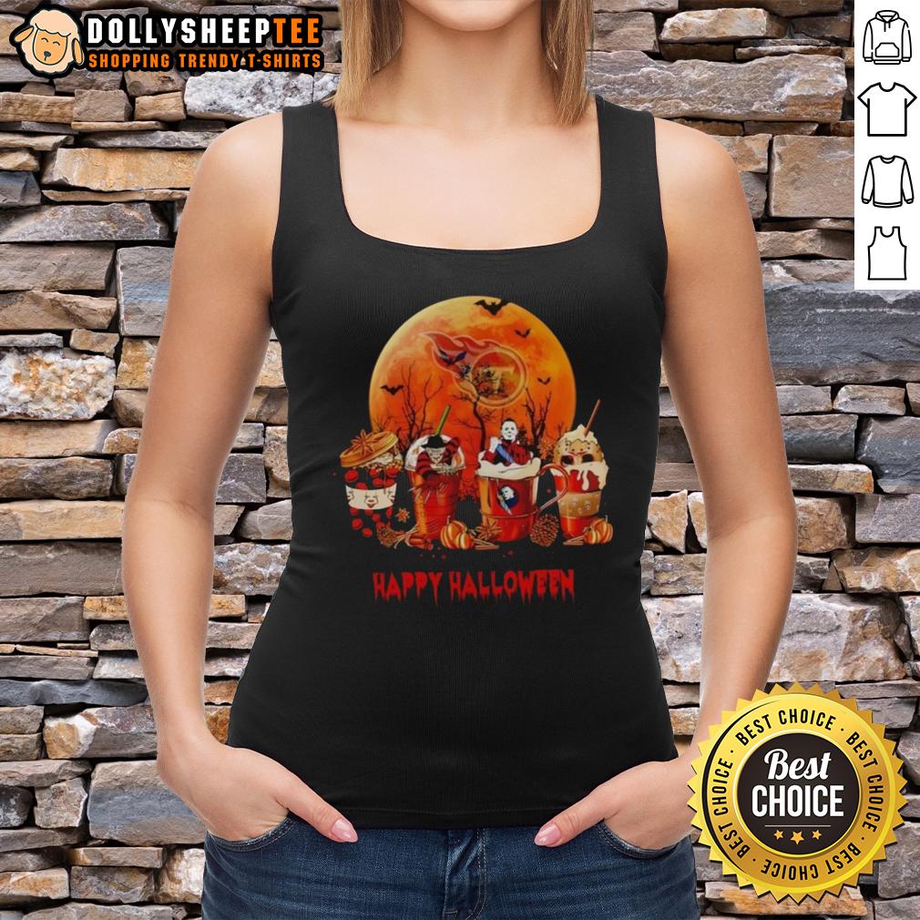 Nice Tennessee Titans Halloween Coffee T-Shirt - Image 4