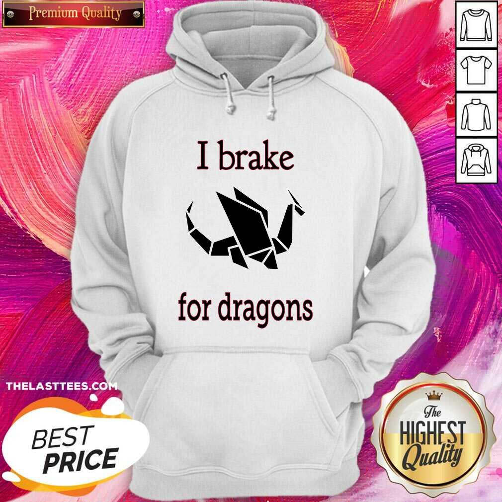 Official I Brake For Dragon Bumper Shirt - Image 2