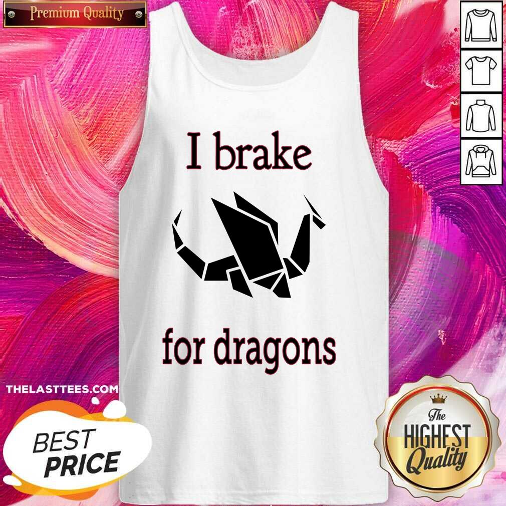 Official I Brake For Dragon Bumper Shirt - Image 4