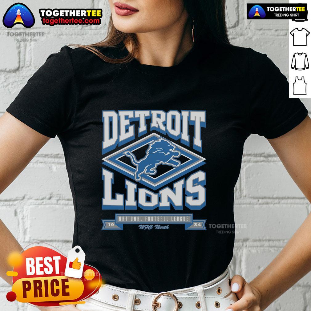 Premium Detroit Lions Heater T-Shirt - Image 3