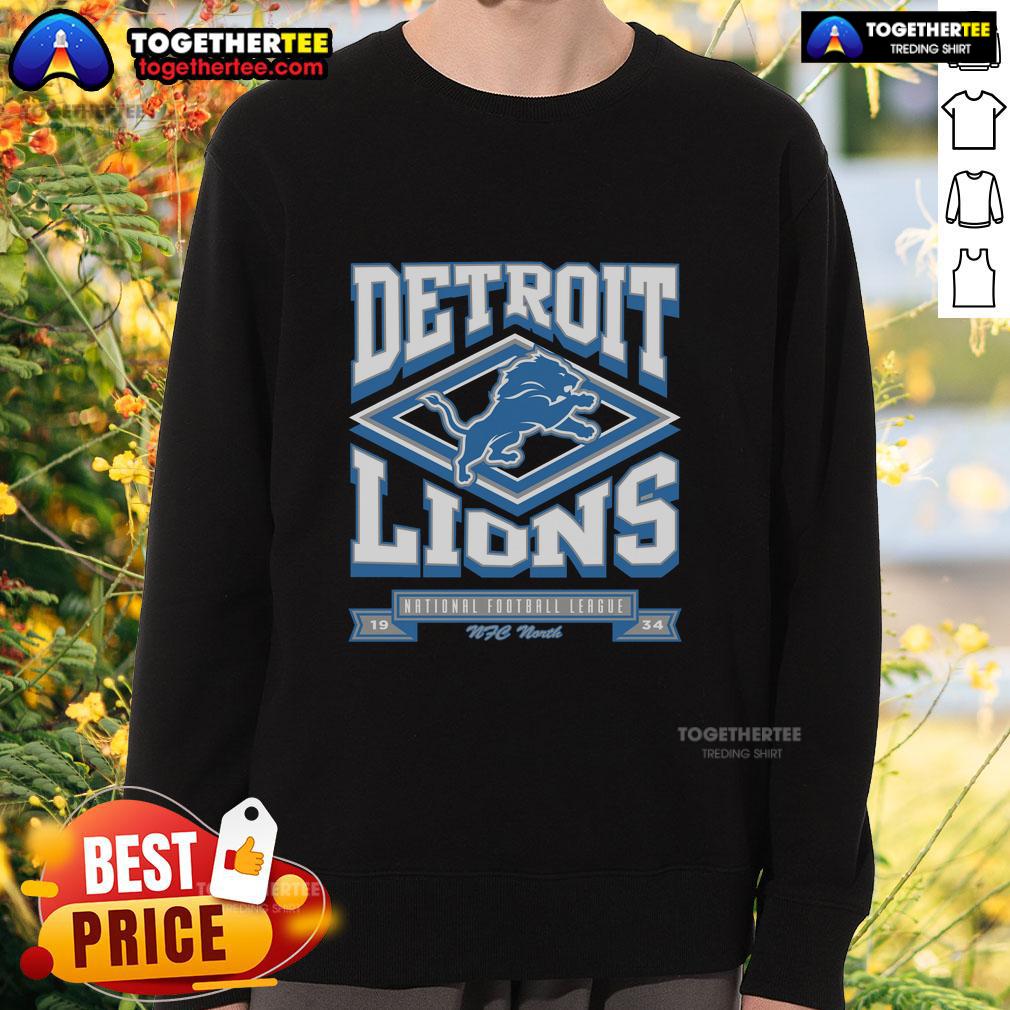 Premium Detroit Lions Heater T-Shirt - Image 5