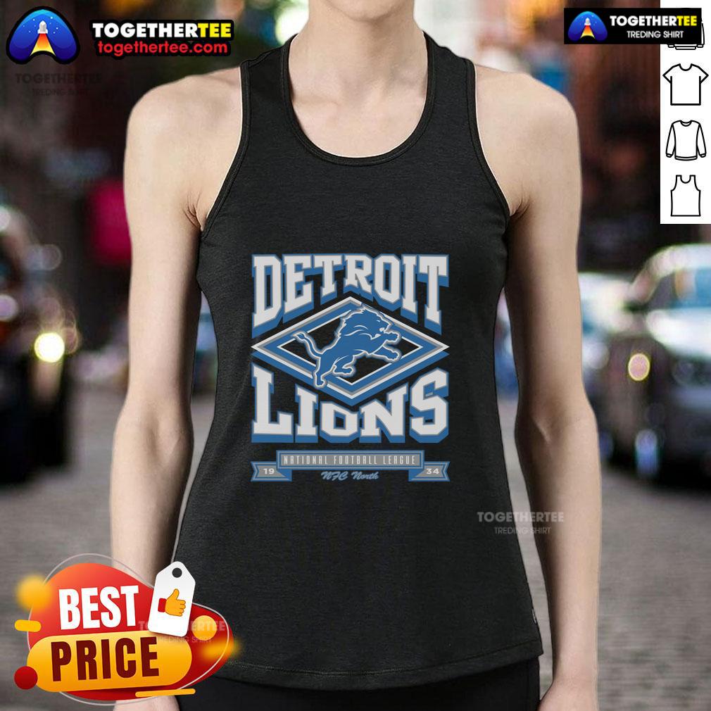 Premium Detroit Lions Heater T-Shirt - Image 4