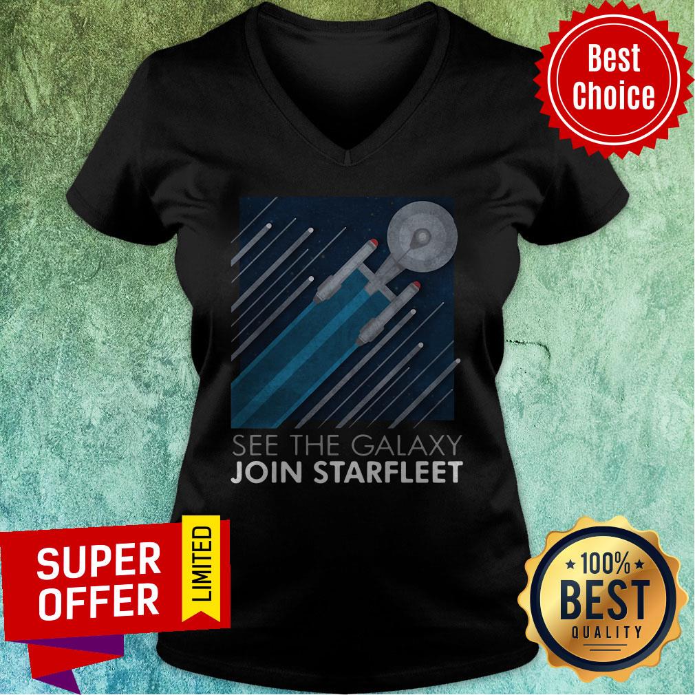 Awesome See The Galaxy Join Starfleet Star Trek Shirt - Image 4