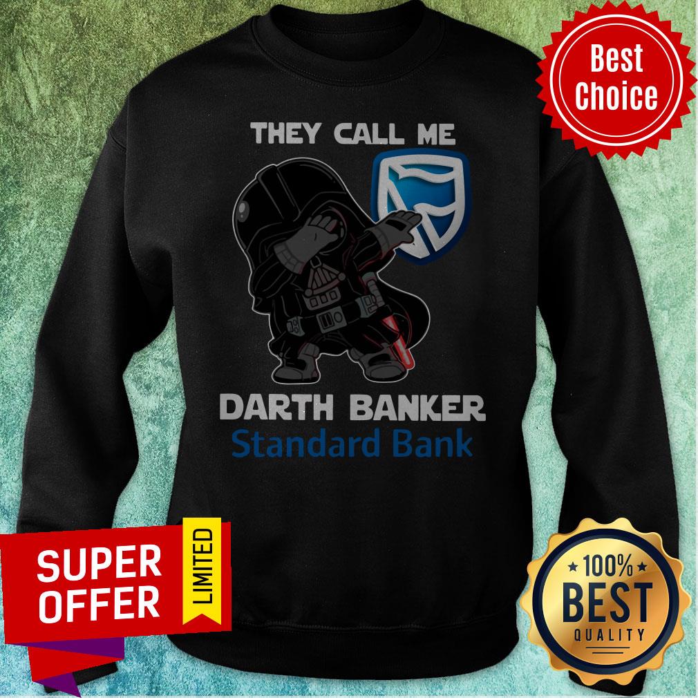 Funny Star War Darth Vader They Call Me Darth Banker Standard Bank Shirt - Image 2