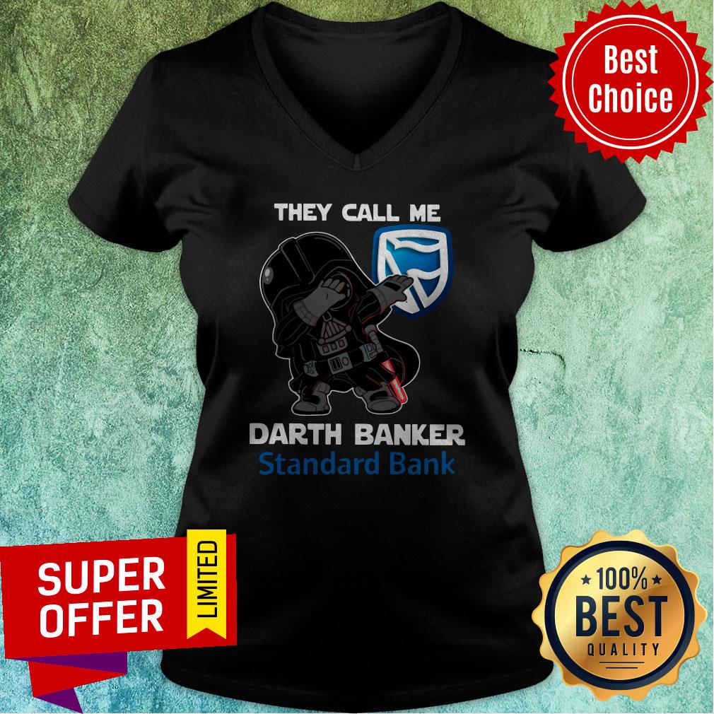Funny Star War Darth Vader They Call Me Darth Banker Standard Bank Shirt - Image 4