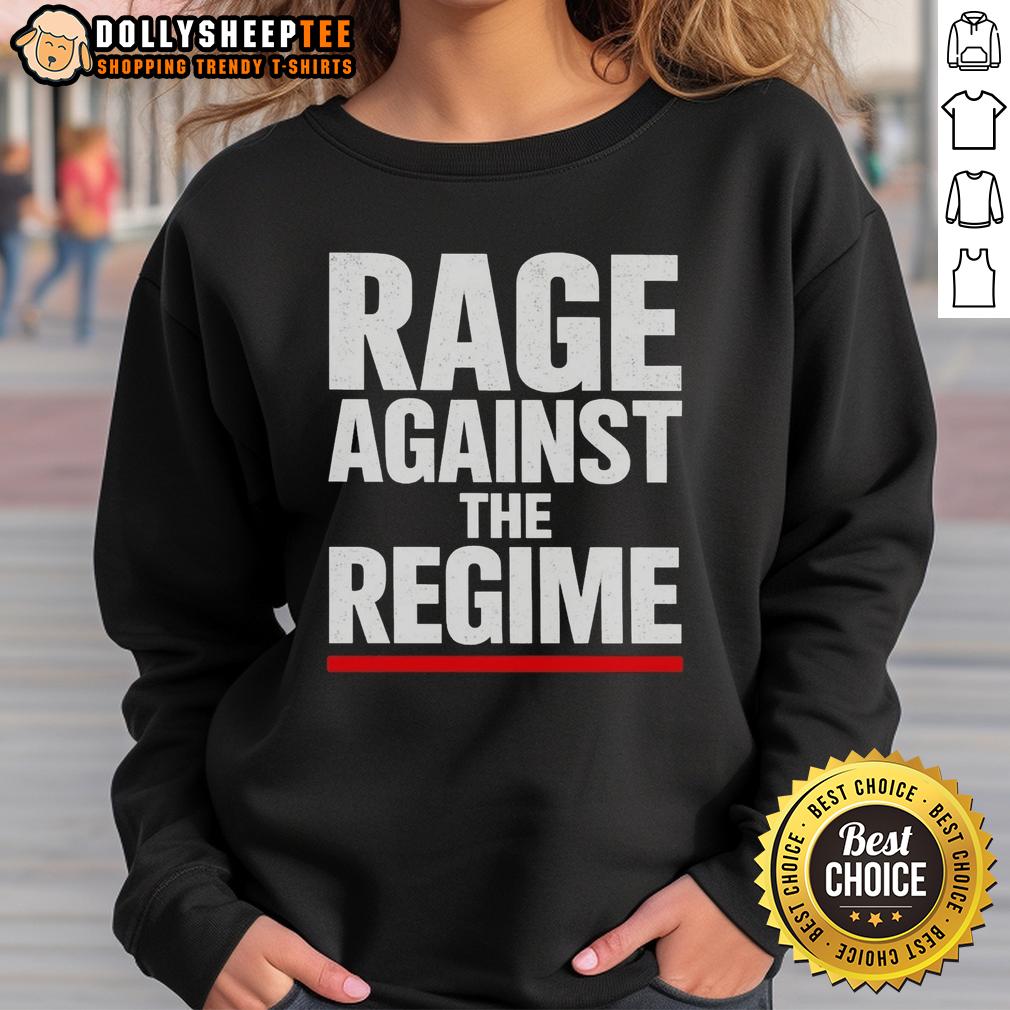 Premium Rage Again The Regime Quote T-Shirt - Image 5