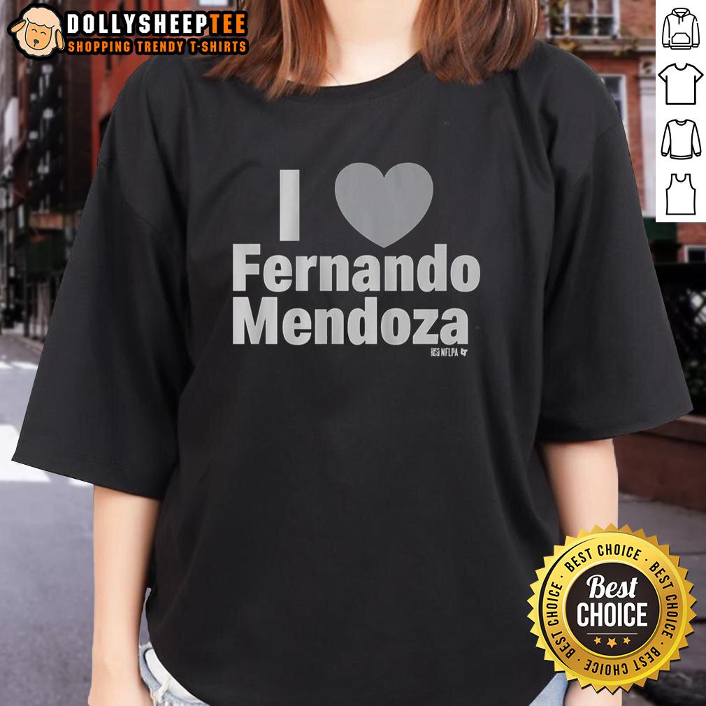 Good I Heart Fernando Mendoza T-Shirt - Image 3