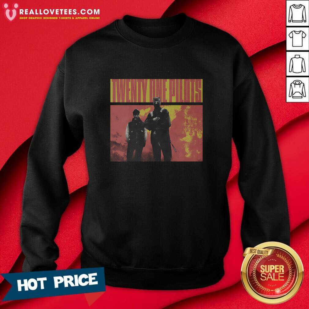 Clancy Topline Album Cover Twenty One Pilots T-shirt - Image 4