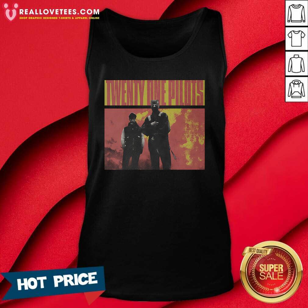 Clancy Topline Album Cover Twenty One Pilots T-shirt - Image 3
