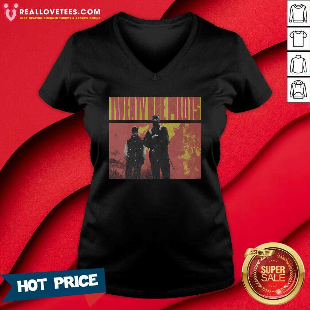 Clancy Topline Album Cover Twenty One Pilots T-shirt - Image 2