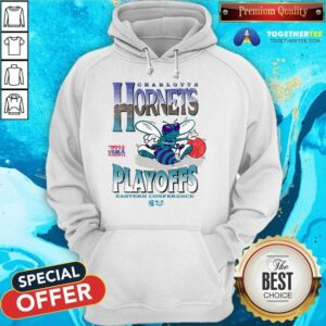 Alternative view of Nice 1993 NBA Playoffs Charlotte Hornets Champions Western Conference T-Shirt