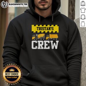 Alternative view of Nice Tristan's Crew Construction Crew Cement Mixer And Dump Truck T-Shirt