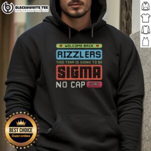 Alternative view of Nice Welcome Back Rizzlers Sigma No Cap Start T-Shirt