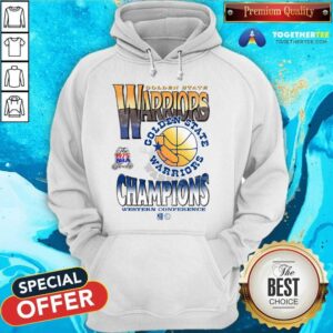 Alternative view of Official 1975 NBA Final Golden State Warriors Champions Western Conference T-Shirt