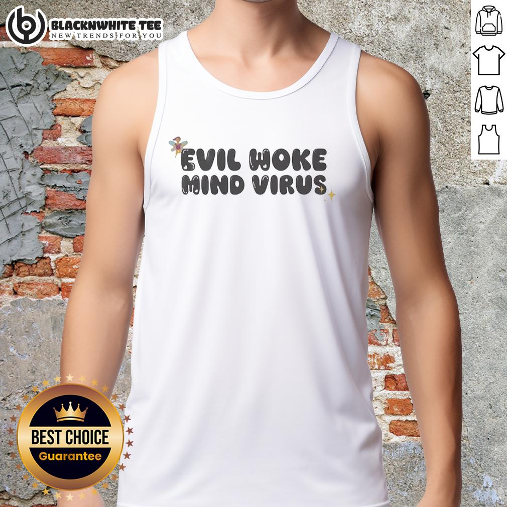 Pretty Vivian Wilson Evil Woke Mind Virus T-Shirt - Image 4