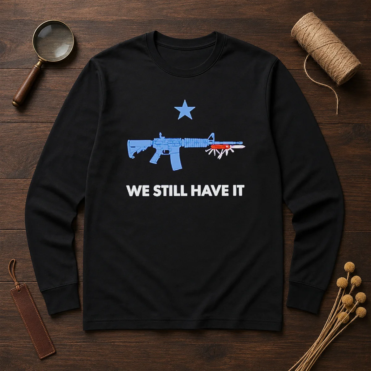 Official Swiss Army Knife We Still Have It Shirt - Image 6