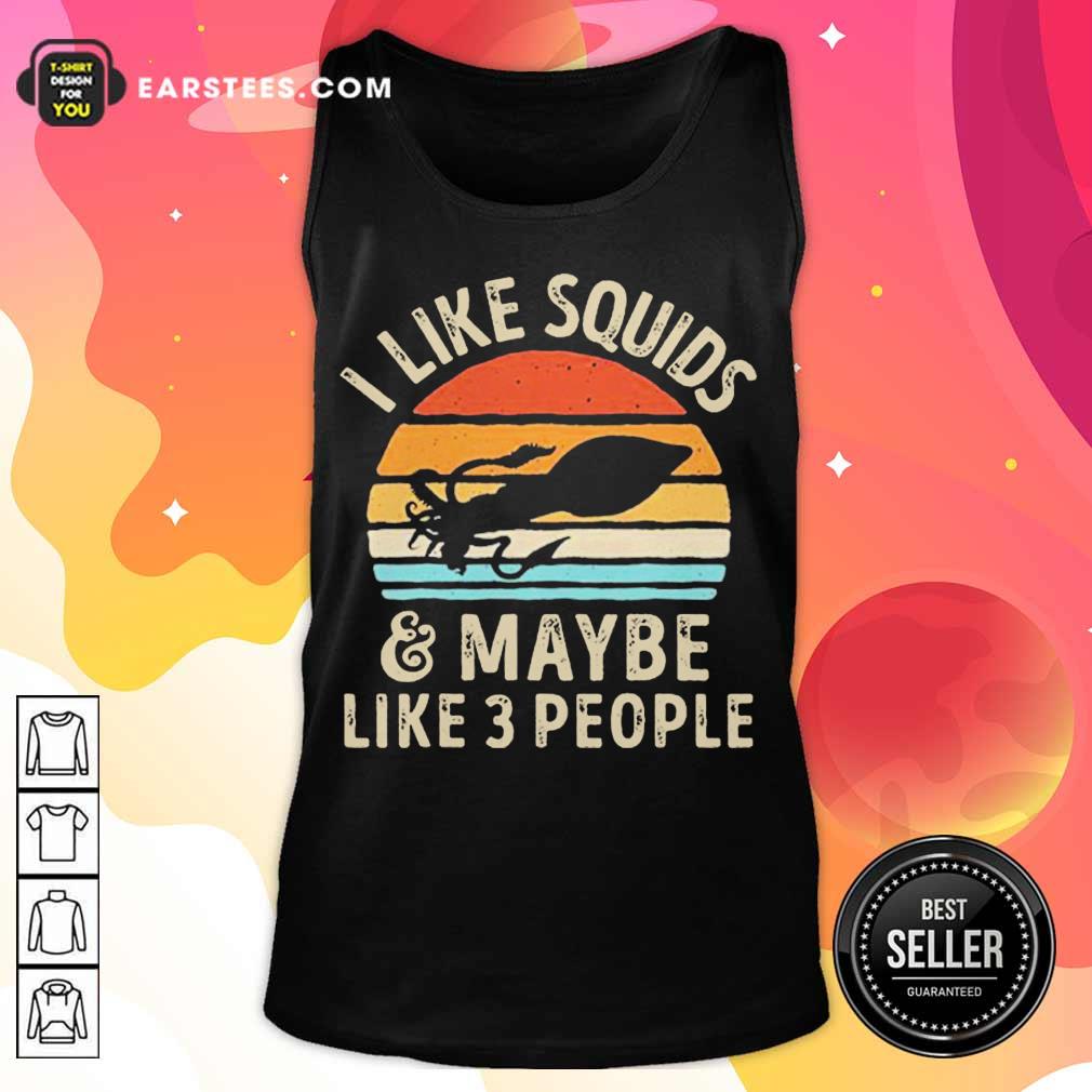 Vip Kraken I Like Squids 3 People Shirt - Image 2