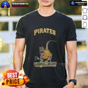 Original Pittsburgh Pirates Tiny Turnip Velociraptor T-Shirt