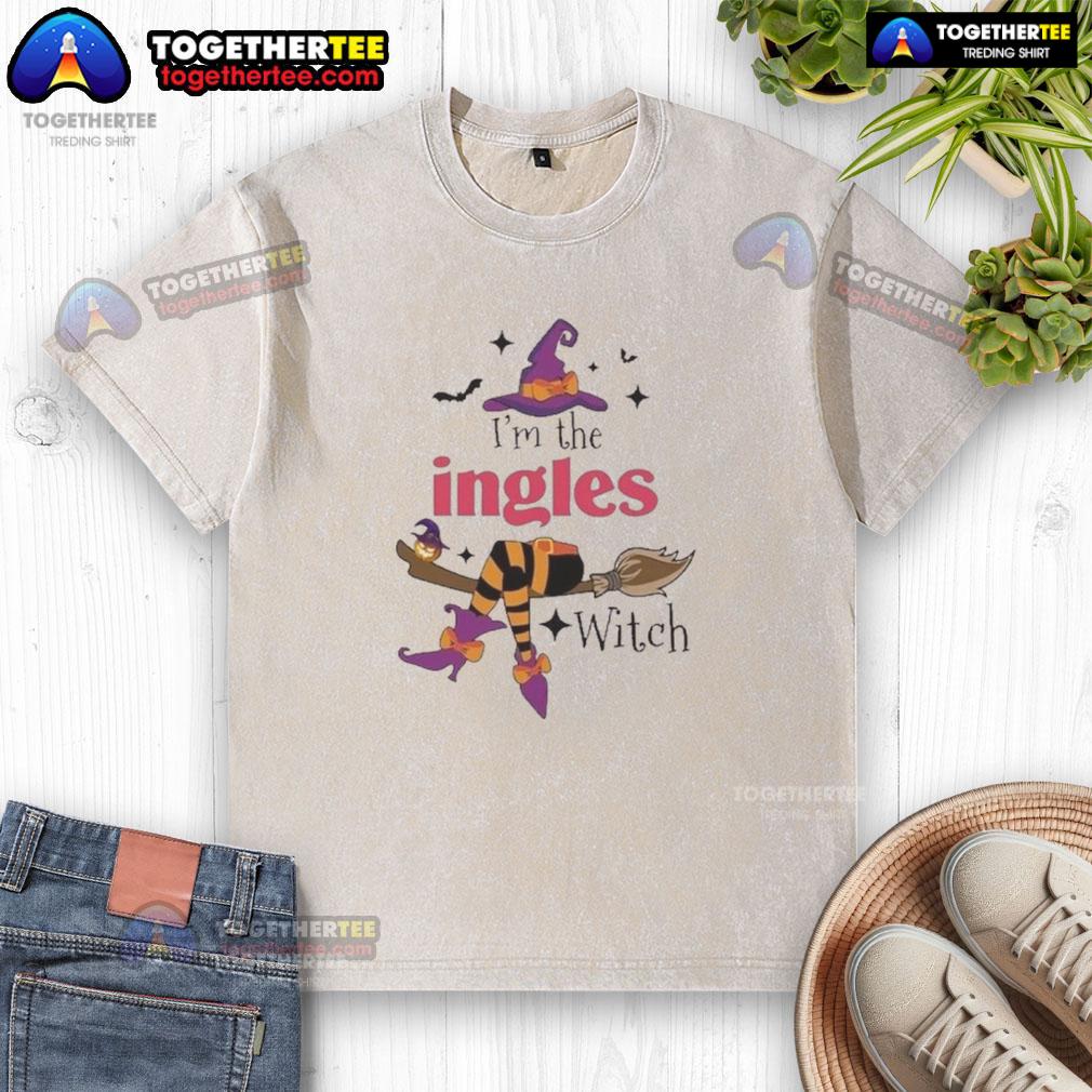 Official I'm The Ingles Witch Halloween T-Shirt - Image 6