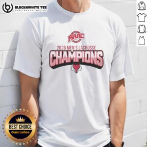 Top Marist Lacrosse 2026 Men's Lacrosse Champions T-Shirt