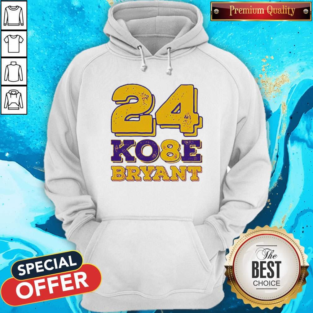 Nice 24 Kobe Bryant Los Angeles Lakers Basketball Shirt - Image 3