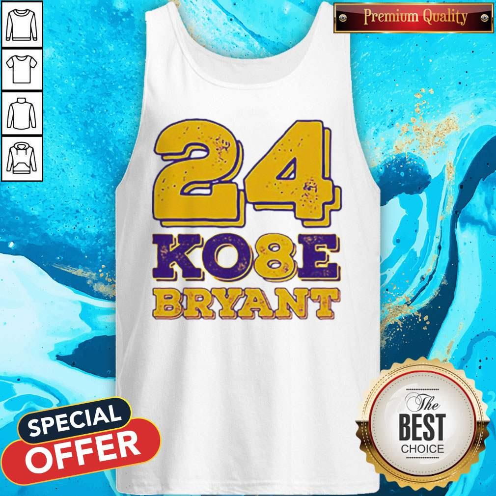 Nice 24 Kobe Bryant Los Angeles Lakers Basketball Shirt - Image 5