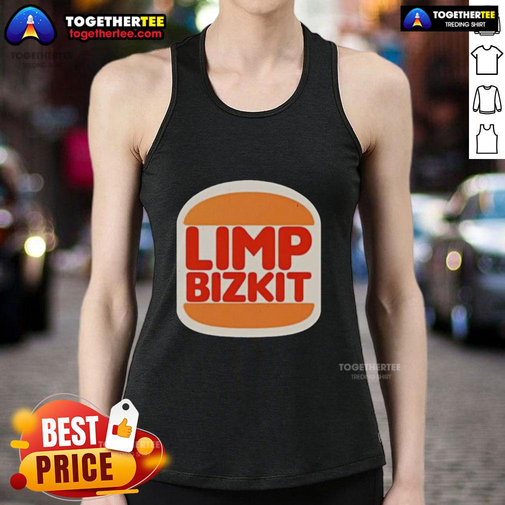 Awesome Limp Bizkit Burger King Parody Logo T-Shirt - Image 4