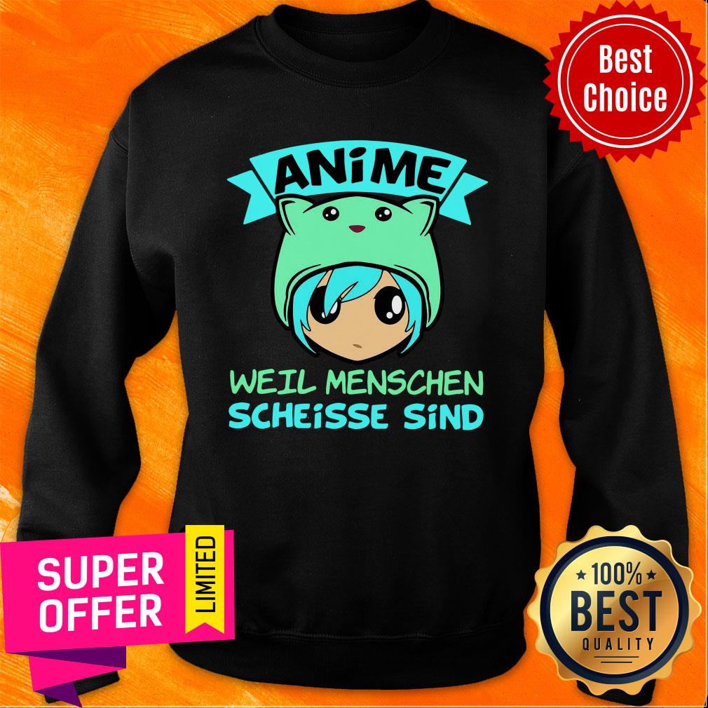 Anime Weil Menschen Scheisse Sind Shirt - Image 3