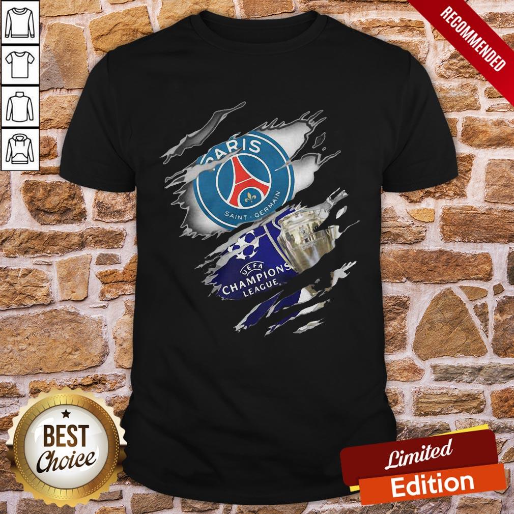 Inside Me Paris Saint Germain Champions League Shirt