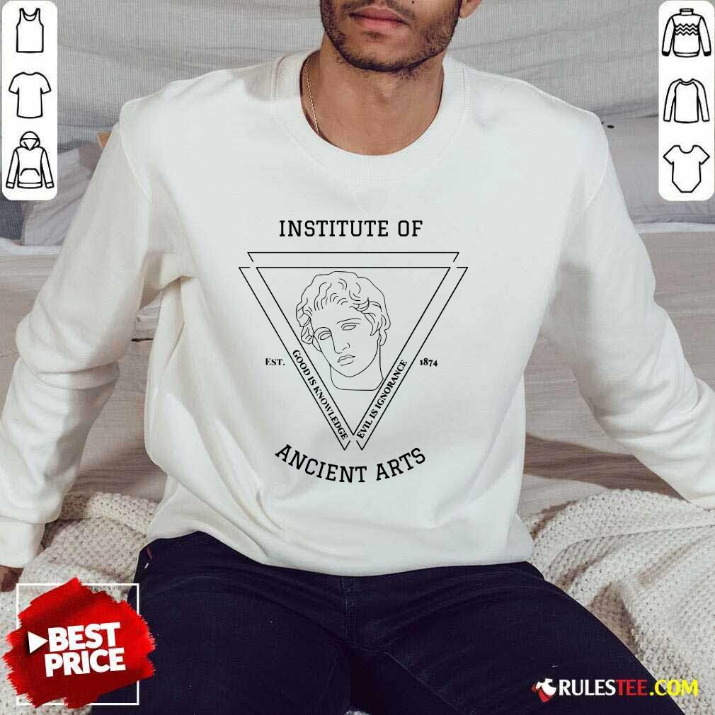 Institute Of Ancient Arts Shirt - Image 2