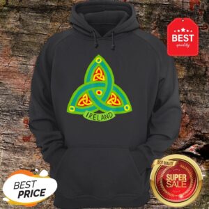 Alternative view of Ireland Saint Patrick’s Day Celtic Shamrock Green T-Shirt