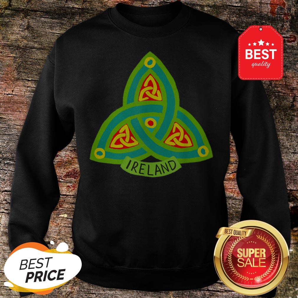 Ireland Saint Patrick’s Day Celtic Shamrock Green T-Shirt - Image 5