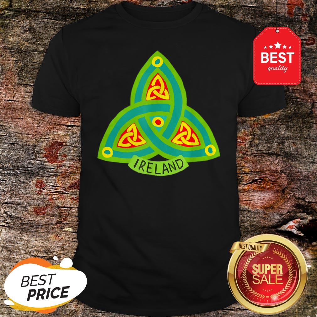 Ireland Saint Patrick’s Day Celtic Shamrock Green T-Shirt