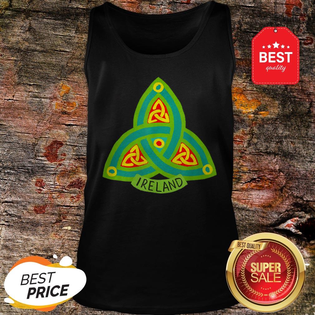 Ireland Saint Patrick’s Day Celtic Shamrock Green T-Shirt - Image 4