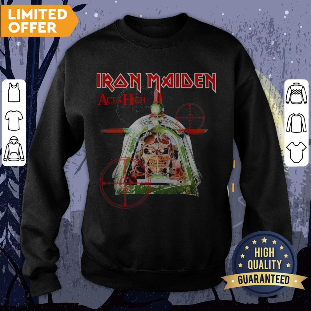 Iron Maiden Aces High Shirt - Image 4