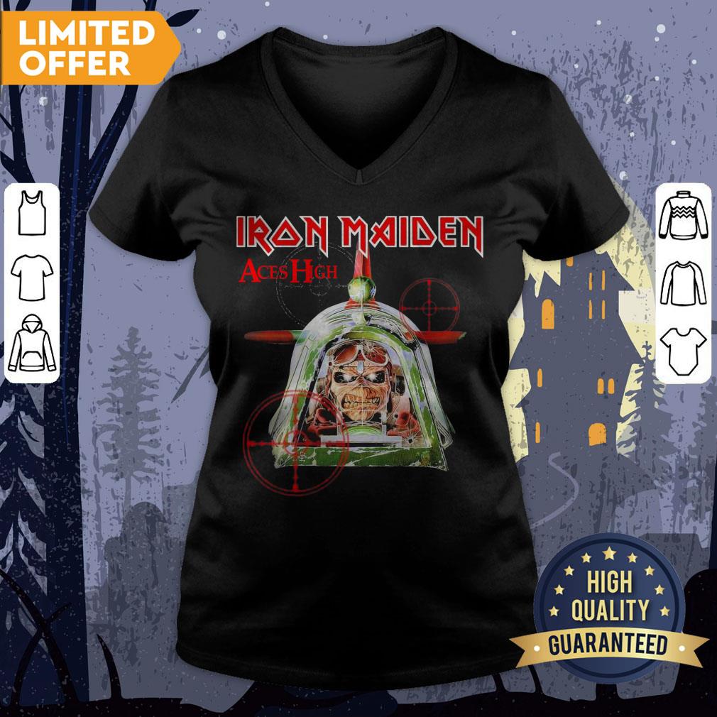Iron Maiden Aces High Shirt - Image 3