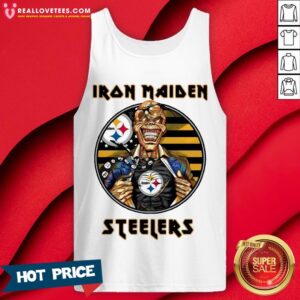 Alternative view of Iron Maiden Pittsburgh Steelers Halloween Football Shirt