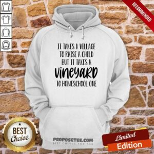 Alternative view of It Takes A Village To Raise A Child Shirt