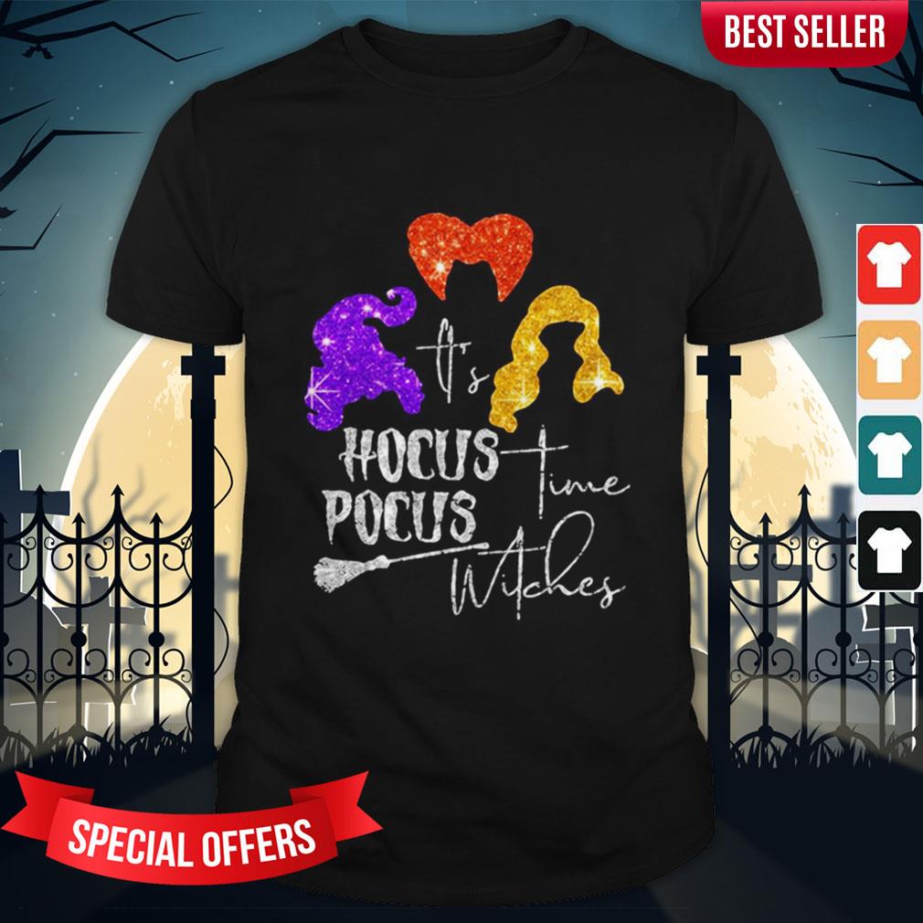 It’s Hocus Pocus Time Witches Halloween Shirt
