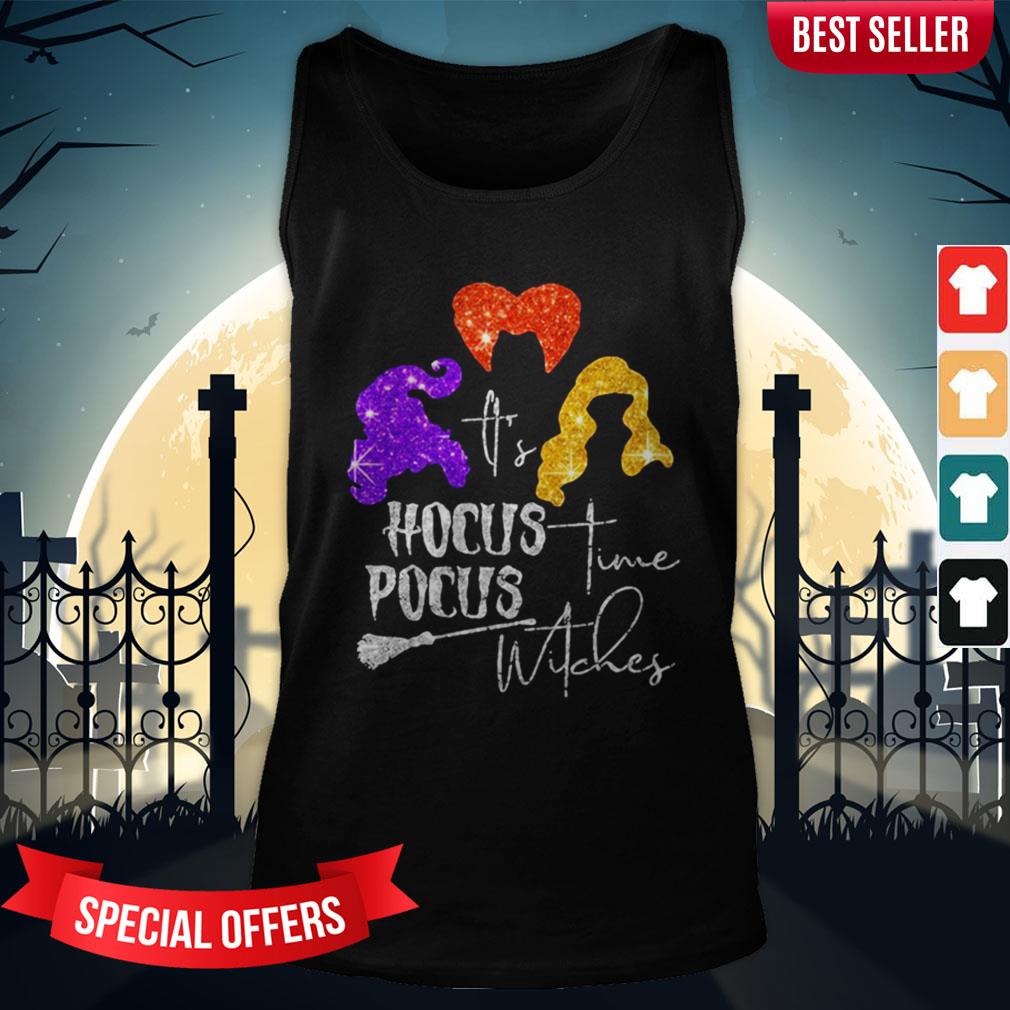 It’s Hocus Pocus Time Witches Halloween Shirt - Image 3