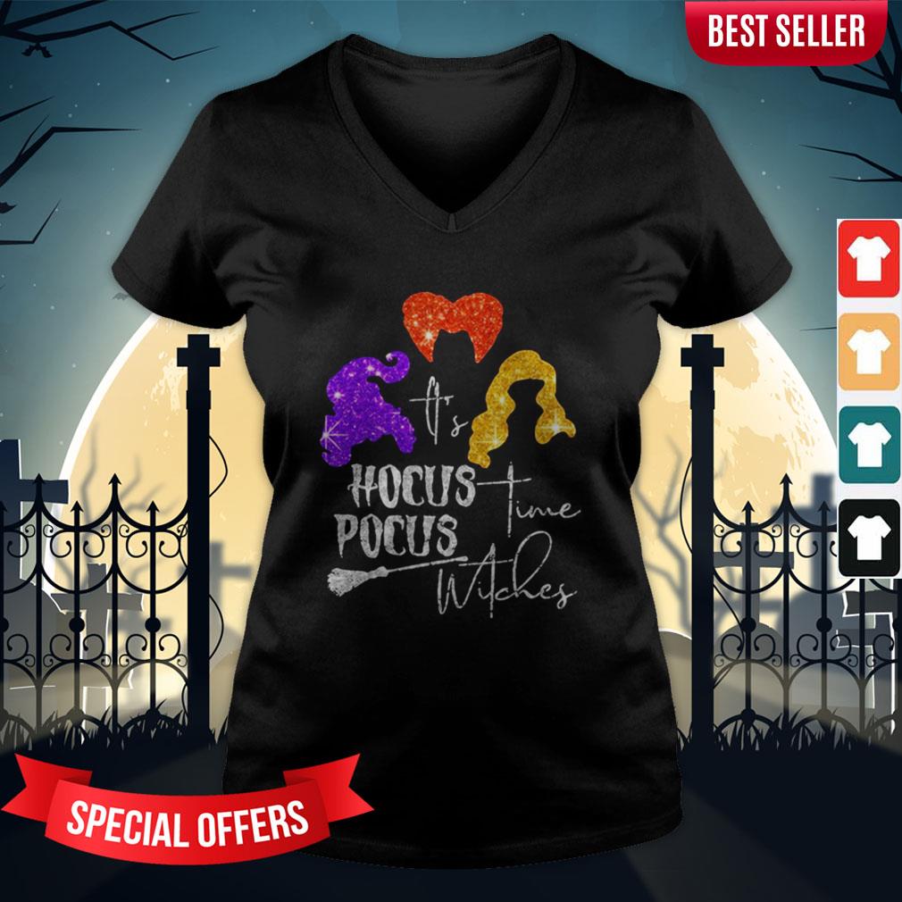 It’s Hocus Pocus Time Witches Halloween Shirt - Image 2