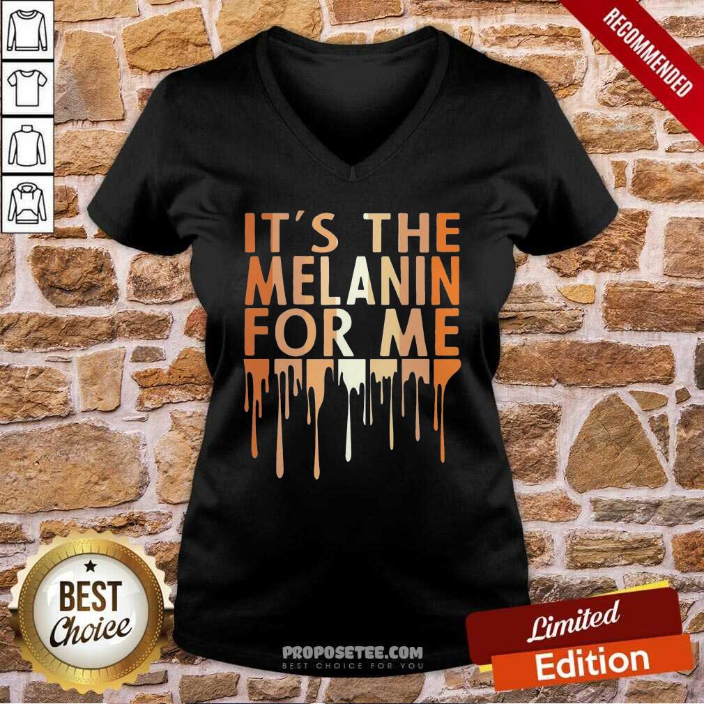 It’s The Melanin For Me Melanated Black History Shirt - Image 3