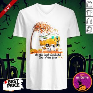 Alternative view of It's The Most Wonderful Time Of The Year Corgi Pumpkin Camping Halloween Shirt